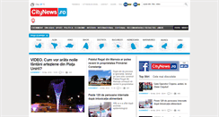 Desktop Screenshot of citynews.ro